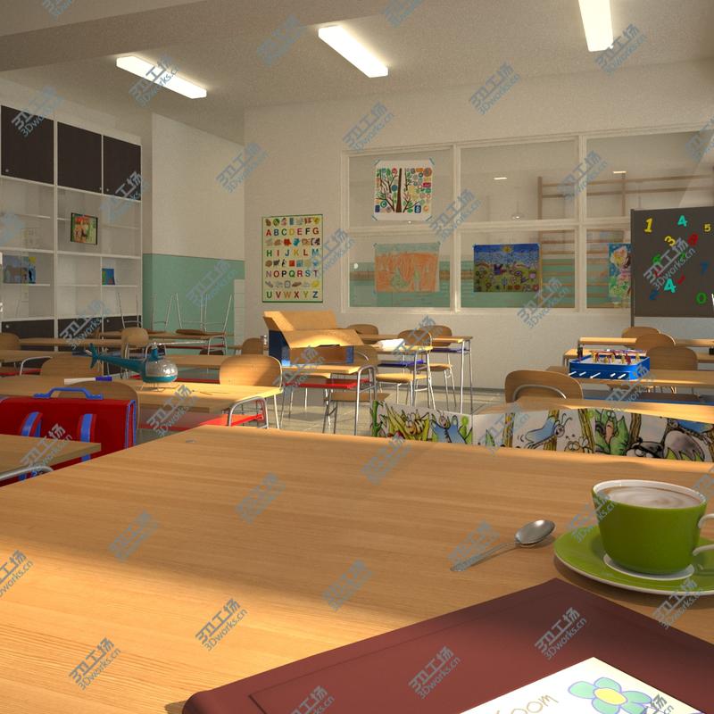 images/goods_img/20210313/Cartoon Classroom Scene/5.jpg